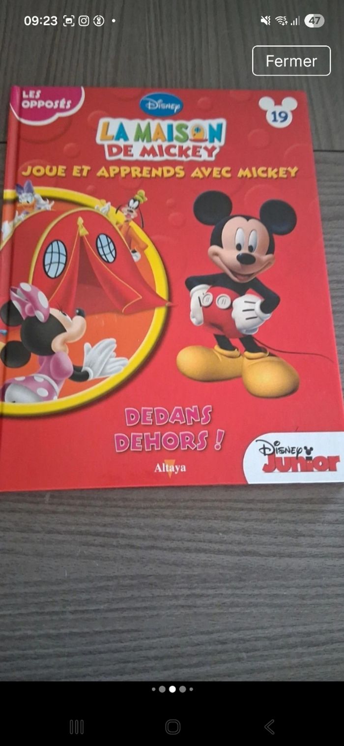 Livres la maison de Mickey Disney - photo numéro 6