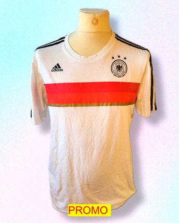 Magnifique t-shirt Adidas équipe nationale Allemagne de football Taille M Ref 7IT036