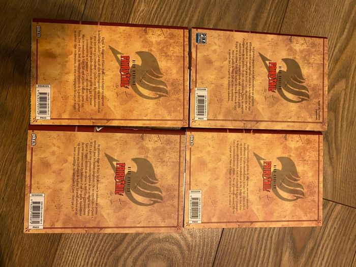 Lot 4 tomes manga Fairy Tail, très bon état - photo numéro 2