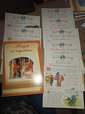 Lot  histoire magie et mystère