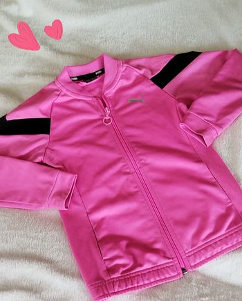 Puma Veste zippée Fille 7-8 ans 