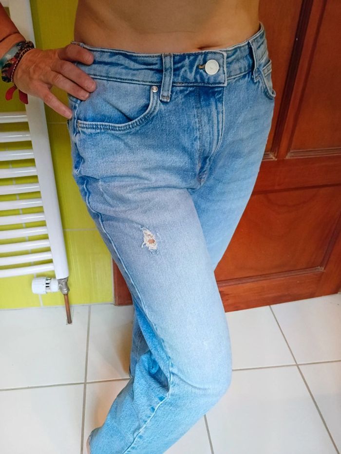 Jeans femme bleu Only - photo numéro 5