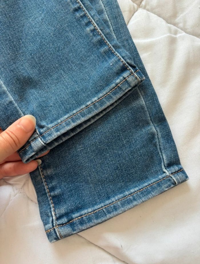 Jean Levi’s slimming skinny slim fit bleu destroy mi taille haute taille M/38 L30 - photo numéro 3
