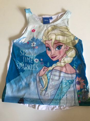 Tee shirt reine des neiges