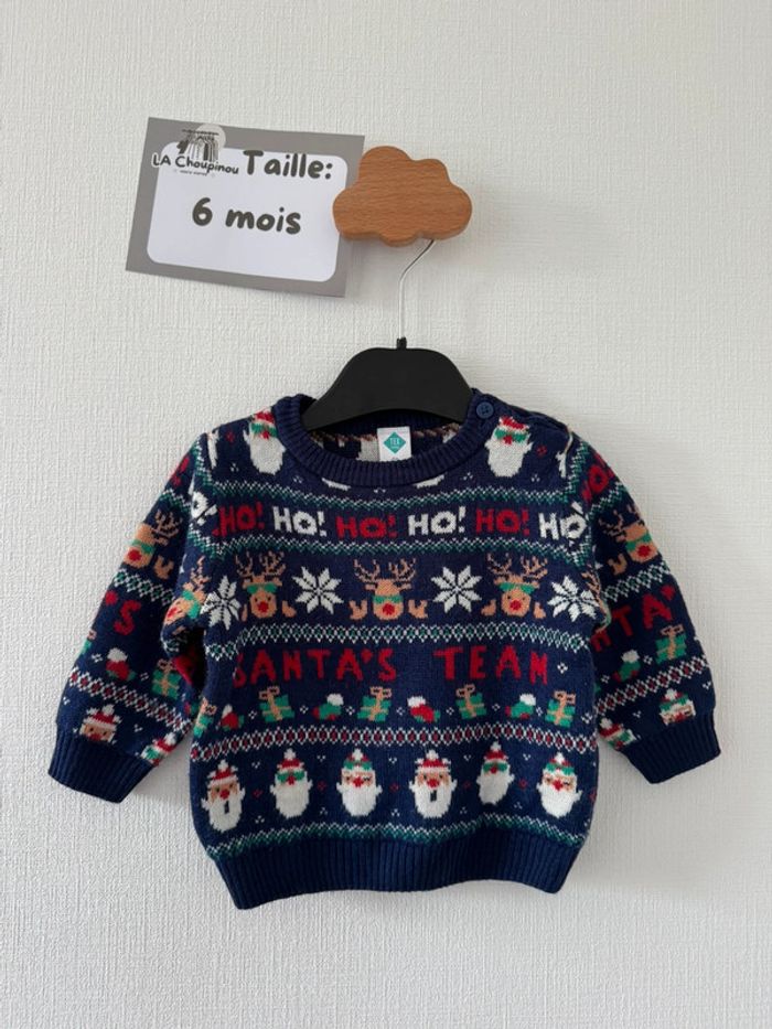 Pull de Noël - taille 6 mois 🌼