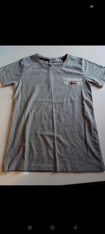 Tee shirt manches courtes homme Geographical Norway taille 2