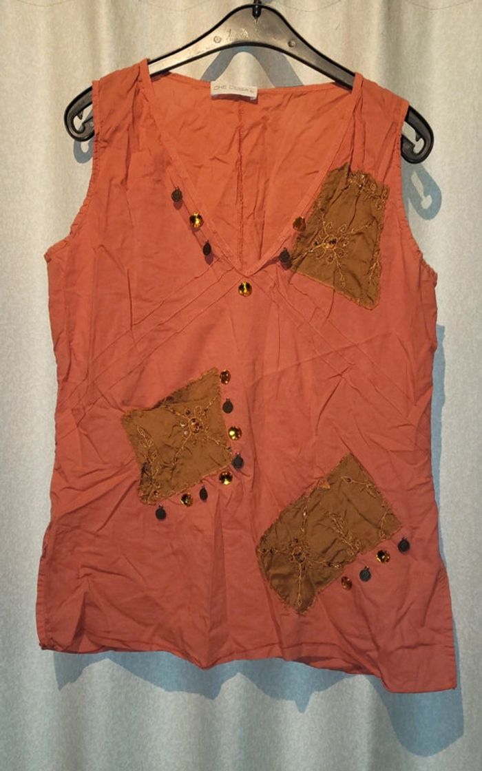 Blouse sans manche
