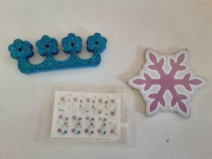 Accessoires pour ongles Reine des neiges