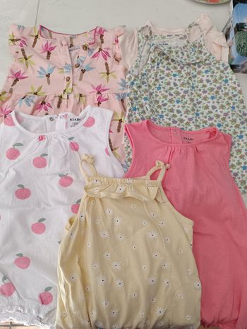 Lot de combi short