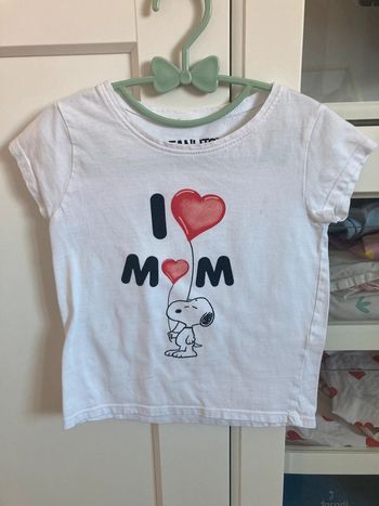 Tee-shirt Snnopy Kiabi