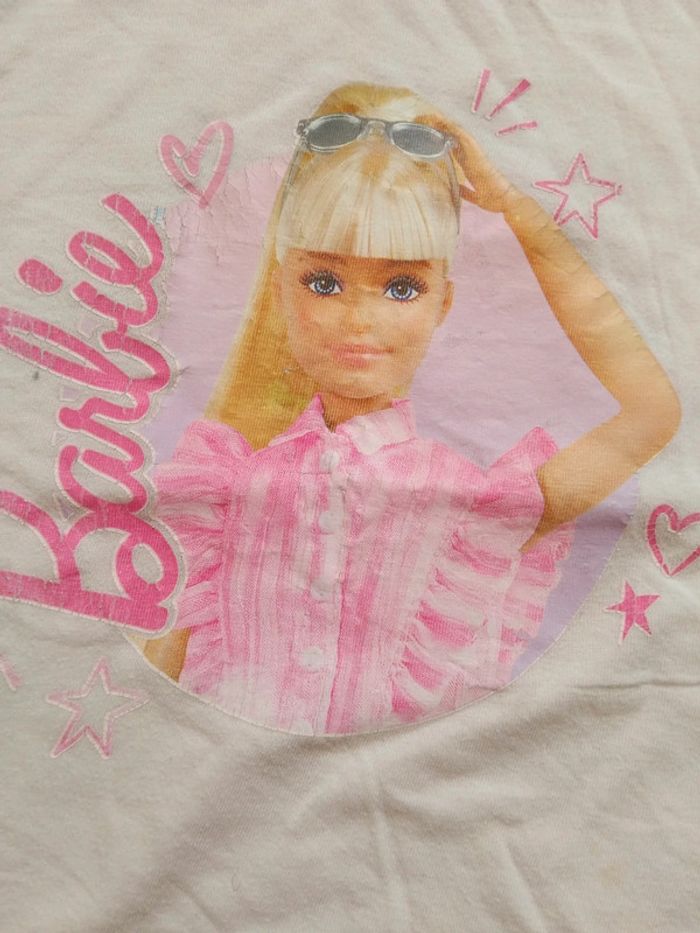 Tee-shirt manches longues, Barbie, 3 ans - photo numéro 2