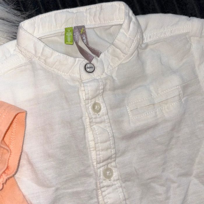 Ensemble polo + chemise + short - photo numéro 4