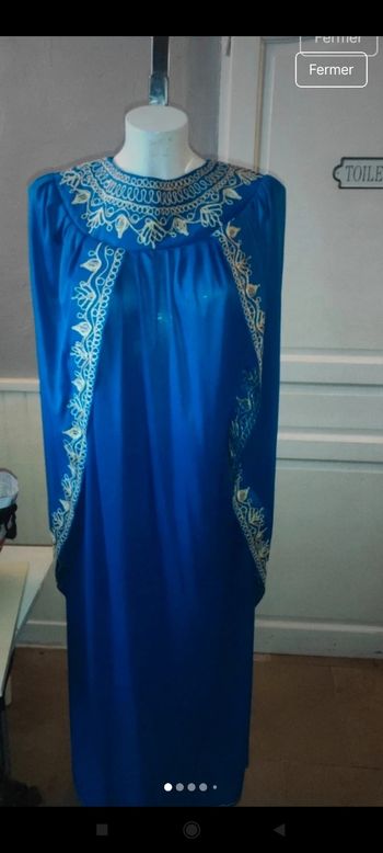 Très belle robe longue f49