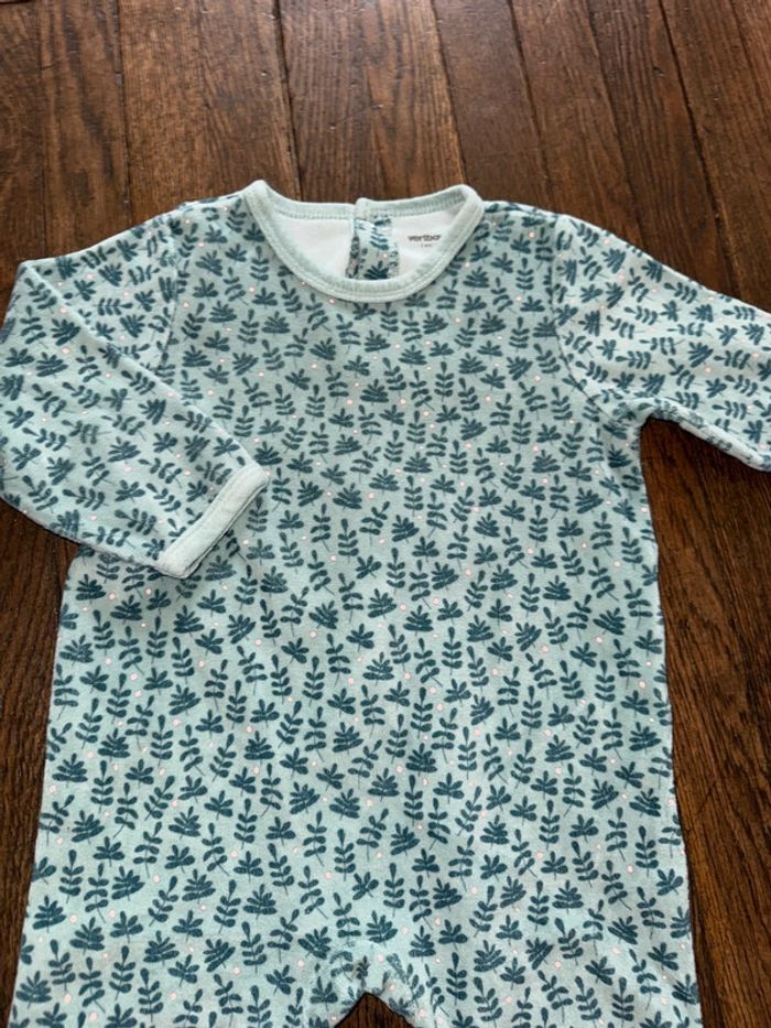 Pyjama vertbaudet velour 24 mois - photo numéro 2