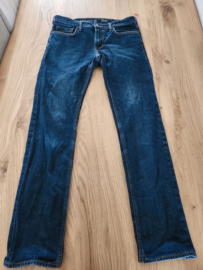 Pantalon jean bleu brut excellent état Taille 42 stretch C&A slim
