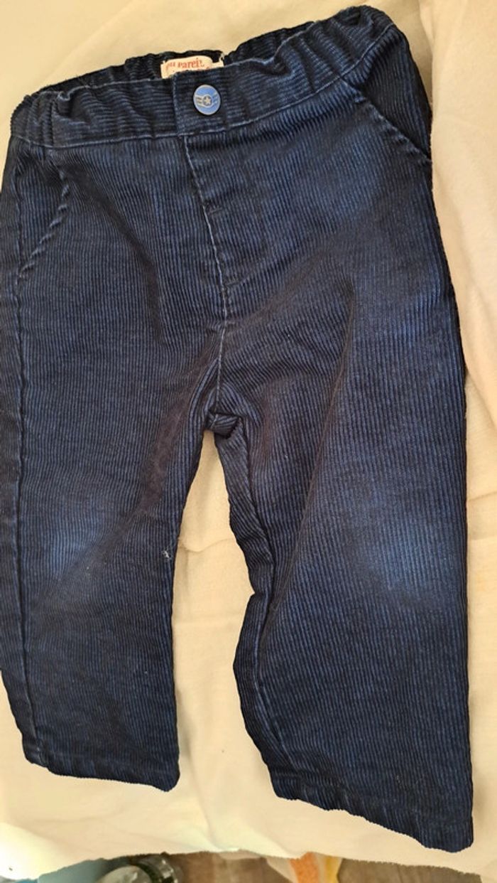 Pantalon velours 18 mois - photo numéro 2