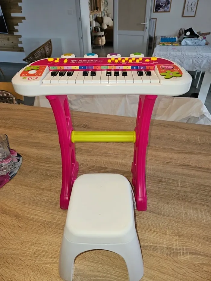 Jouet piano musical enfant fille - photo numéro 3