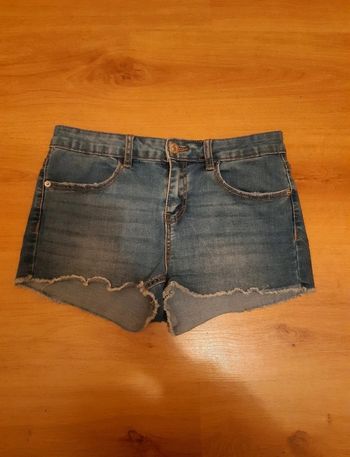 Short en jeans femme taille 34
