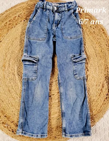 Cargo Jeans Primark Taille 6/7 ans