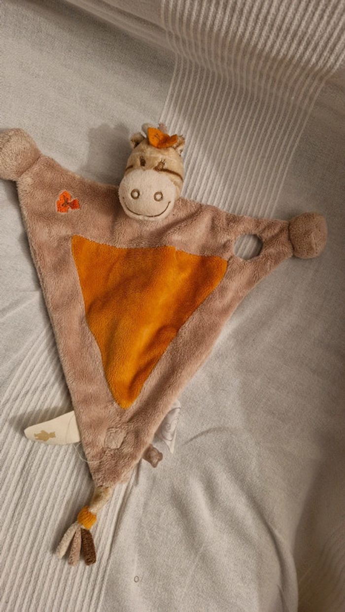 Doudou plat zebre/ ane Noukies