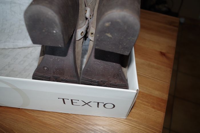 Bottes TEXTO en Cuir MARRON T 38 - photo numéro 5