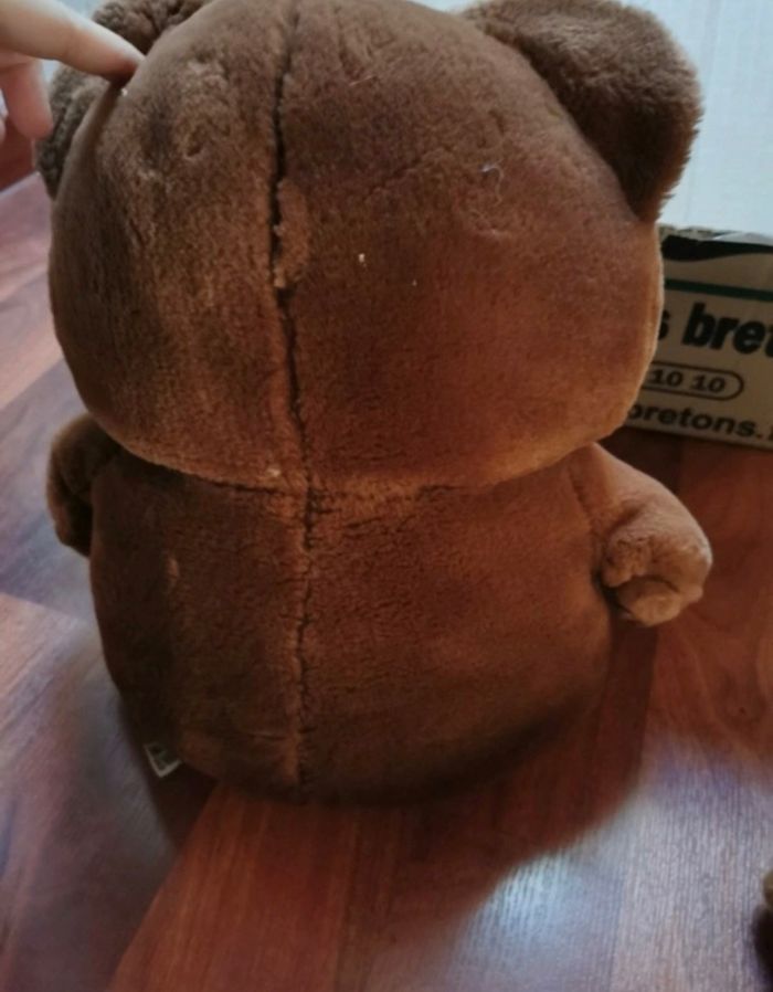 Ours en peluche marron - photo numéro 2
