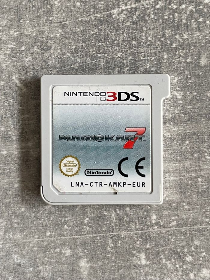 Jeu pour Nintendo 3DS en loose, Mariokart 7 en français.