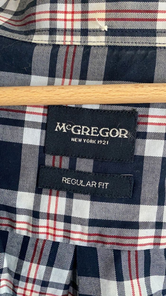 Chemise à  carreaux Mc Gregor taille L - photo numéro 2