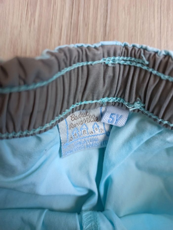 Blouse t-shirt cadet rousselle fleur Jean Blanc esprit 6 ans et pantalon bleu cadet rousselle 5 ans - photo numéro 7