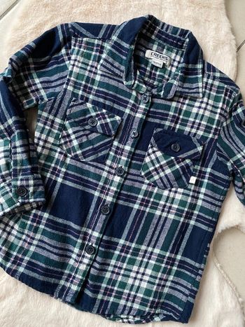Chemise fille carreaux Creeks 4 ans