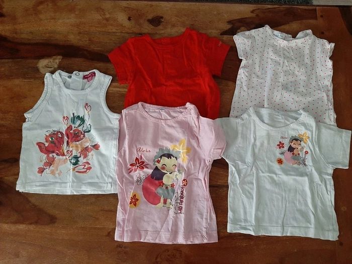 Lot vêtements printemps été fille 6mois - photo numéro 4