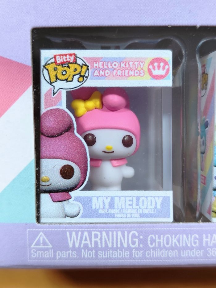 Pack 4 Funko Bitty Pop! Hello Kitty & Friends (Inclus CHASE) - photo numéro 2
