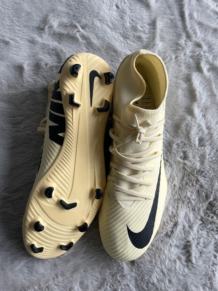Crampons Nike superfly 9 club beige taille 44 - photo numéro 4