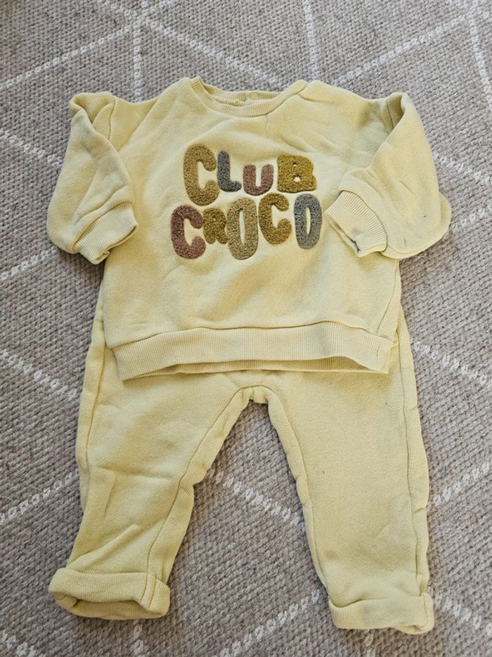 Ensemble jogging jaune - Tape à l'œil - 18 mois/80 cm