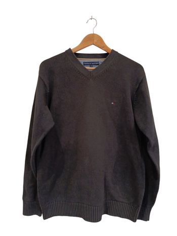 Pull col V homme hiver A1435