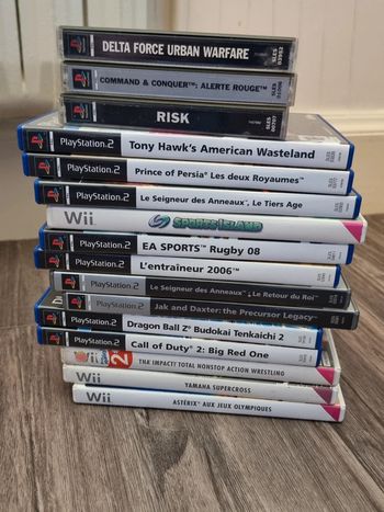 Lot jeux ps1 ps2