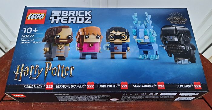 Neuf - LEGO Brickheadz 40677 Personnages du prisonnier d’Azkaban