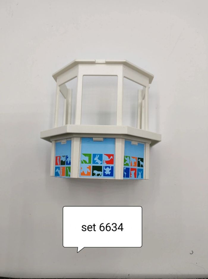 Kiosque grand zoo playmobil