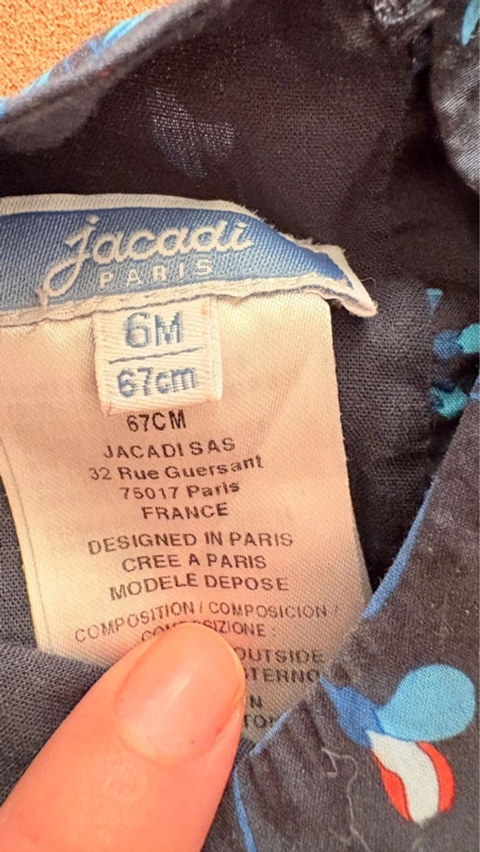 Robe jacadi 6M - photo numéro 2