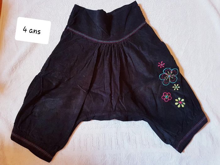 Sarouel velour orchestra 4 ans