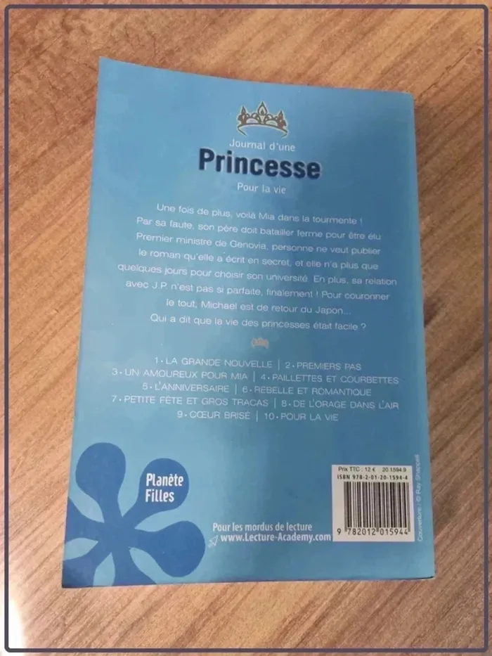 Lot de livres Journal d'une princesse de Meg Cabot - photo numéro 11