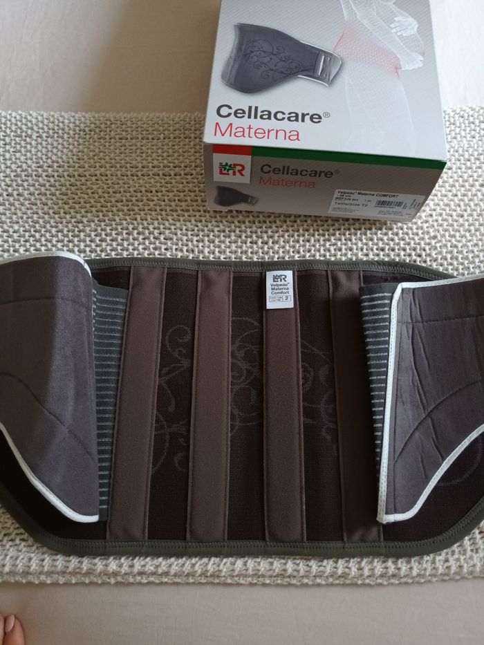 Ceinture de soutien lombaire pour femme enceinte Velpeau Materna Comfort neuve - photo numéro 3