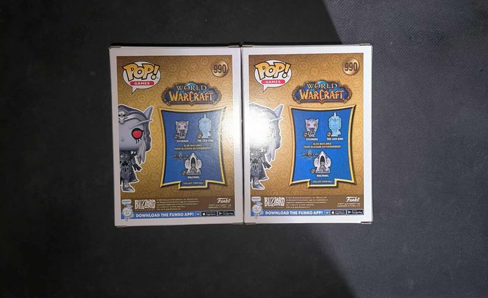 Lot 2 Figurines Funko Pop / Sylvanas 990 / World Of Warcraft / 1 Chase + 1 Normal - photo numéro 2