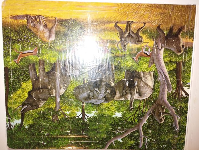 Livre éducatif avec puzzle - photo numéro 3