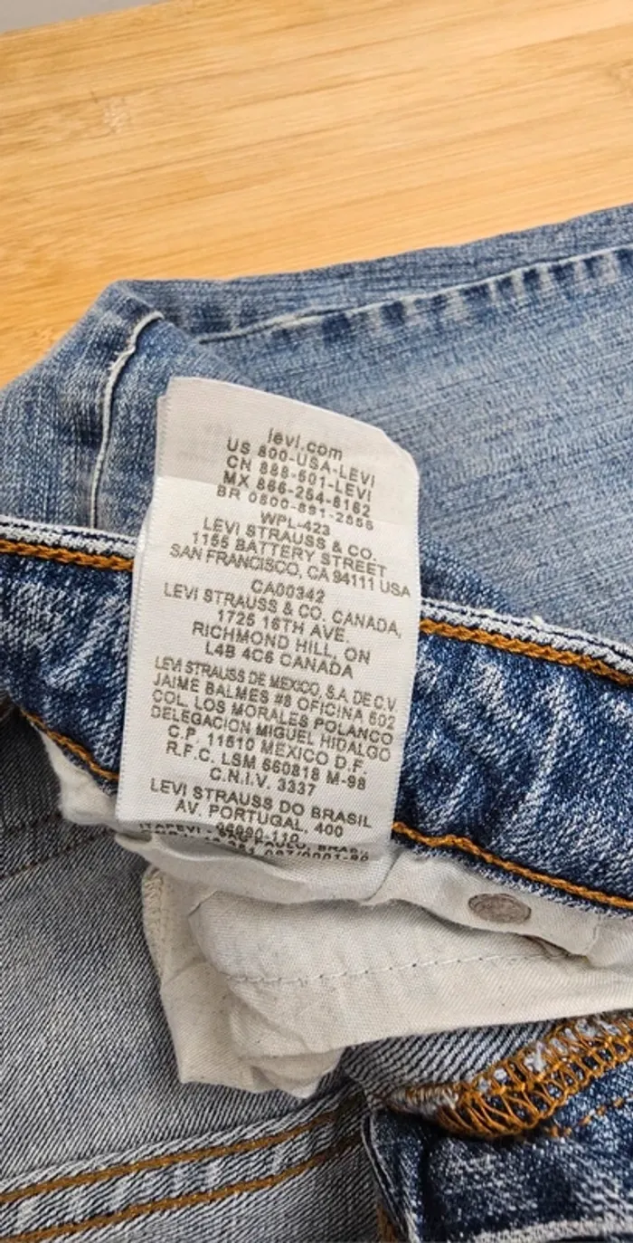 Levi's Strauss Midi-Pyrénées rise skinny T:40 - photo numéro 12