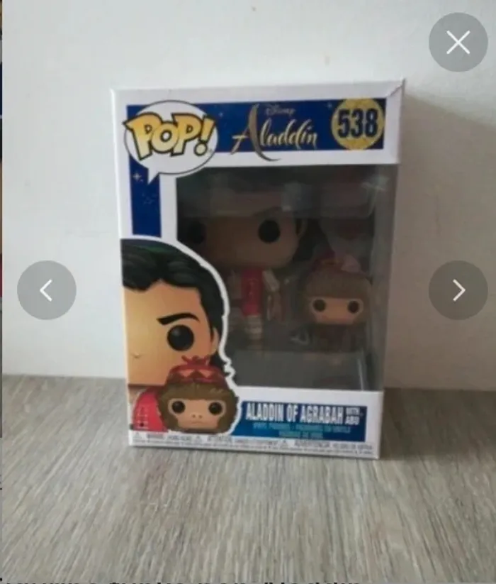 Figurine funko pop 538 Disney Aladdin