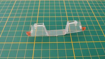 Support phare avant pièce détachée miniature Bugatti EB110 1992 Maisto 1/18 1/18ème #B79