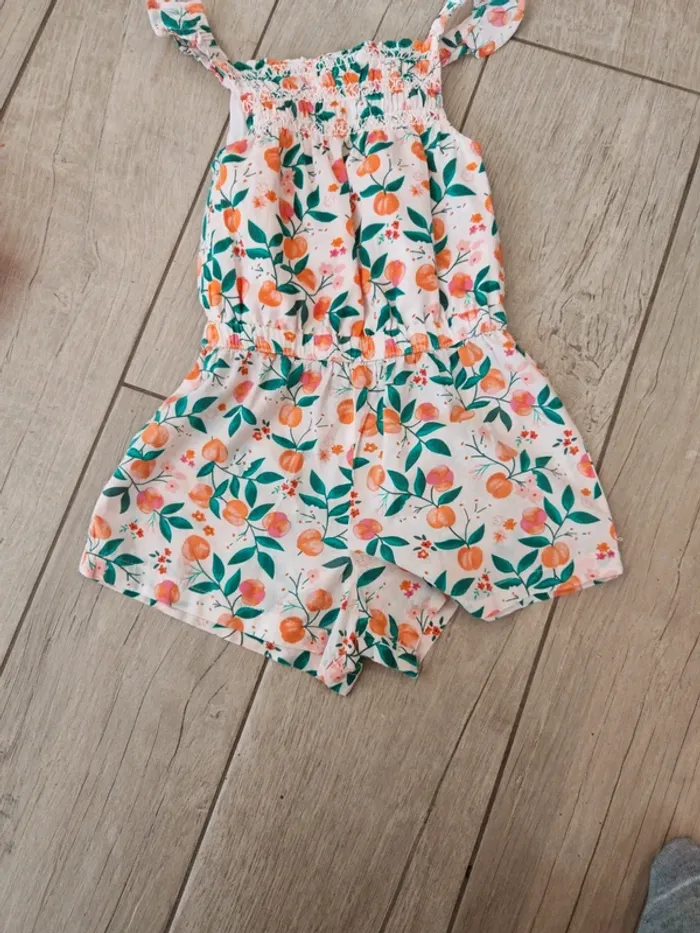 Combi-short abricot Sergent Major 3 ans - photo numéro 3
