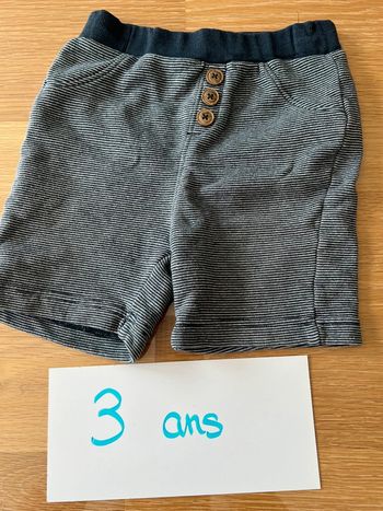 Short 3 ans kiabi