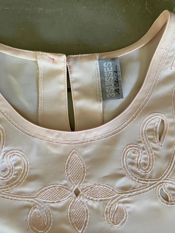 Blouse 3 Suisses Le Chouchou rose pâle taille 38 - photo numéro 10